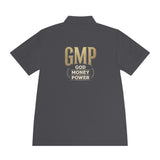 GMP Polo Shirt — "God Money Power" Gold Logo Men’s Sport Polo