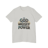 God Money Power T-Shirt — Faith & Hustle Graphic Tee