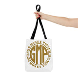 God Money Power Tote Bag — GMP Gold Logo Canvas Tote