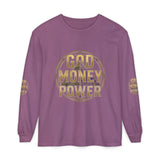 God Money Power Long Sleeve T-Shirt