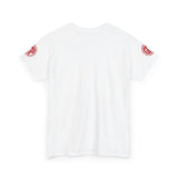 GMP 'God Money Power' Logo Tee — Red Crest Graphic T-Shirt