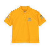 Youth Polo Shirt — "GIVE GOD" Inspirational Church Youth Uniform