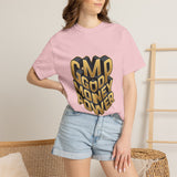 Good Money Power Graphic Tee — GMP 3D Gold Lettering T-Shirt