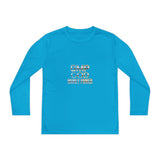 Youth Long Sleeve Tee — 'GMP GOD Money Power' Graphic