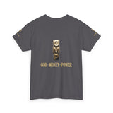 God · Money · Power Tee — GMP Gold Block Logo T-Shirt