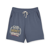 Money Power Fleece Sweat Shorts — Garment-Dyed Lightweight Lounge Shorts