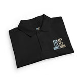 Youth Polo Shirt — "GIVE GOD" Inspirational Church Youth Uniform