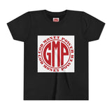 Youth Tee — 'GMP' God Money Power Circle Graphic