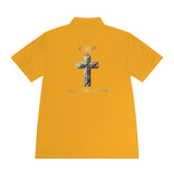 GMP Cross Polo — "God Money Power" Men's Sport Polo