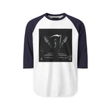 Raglan Shirt — Angel Of Death- Dark Angel Graphic 3/4 Sleeve Baseball Tee