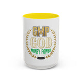 GMP Coffee Mug — “GOD Money Power” Motivational Accent Mug