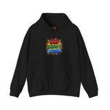 God Money Power Hoodie — Colorful Inspirational Religious Graphic Pullover