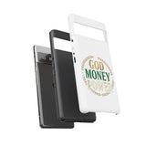 Phone Case — "God Money Power" Inspirational Religious Design