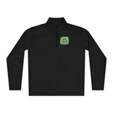 God Money Power Quarter-Zip Pullover — Bold Graphic Faith & Prosperity Pullover