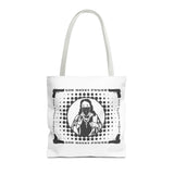 Tote Bag — "God Money Power" Retro Saint Graphic Tote