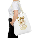 Tote Bag — GMP 'God Money Power' Tiger Crest Tote
