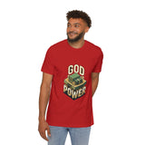 God Power T-Shirt — Vintage Truck Faith Graphic Tee