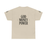 God Money Power T-Shirt — Bold Faith & Hustle Graphic Tee