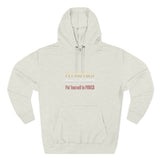 Three-Panel Fleece Hoodie