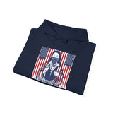 Patriotic Boxer Dog Hoodie — 'God, Money, Power' Americana Pullover
