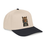 Tiger Face Cap — 'Gold Money Power' Embroidered Baseball Hat