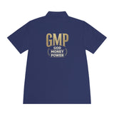 GMP Polo Shirt — "God Money Power" Gold Logo Men’s Sport Polo