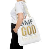 GMP GOD Tote Bag — Money Power Graphic Tote for Ambitious Entrepreneurs
