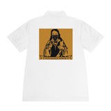 Jesus Graphic Polo Shirt — "God Money Power" Streetwear Sport Polo