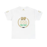 GMP God Money Power Tee — Motivational Gold Laurel Graphic T-Shirt