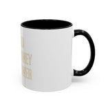 Coffee Mug — G.M.P. (God Money Power) Gold Accent Ceramic Mug
