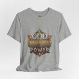 God Money Power Graphic Tee