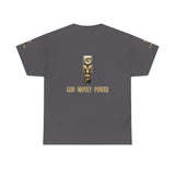 God · Money · Power Tee — GMP Gold Block Logo T-Shirt