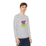 CMP God Money Power Youth Long Sleeve Tee — Inspirational Graphic Shirt