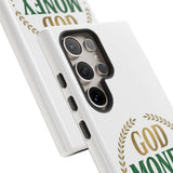 Phone Case — "God Money Power" Inspirational Religious Design