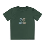 Youth Competitor Tee — "GMP GOD" Motivational Youth T‑Shirt