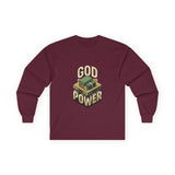 God Power Long Sleeve Tee