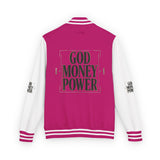 God Money Power Letterman Jacket