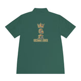 God Money Power Gold Crest Polo Shirt