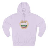 GMP God Money Power Hoodie — Retro Laurel Crest Graphic Hoodie