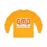 GMP (God Money Power) Long Sleeve Tee — Bold Faith & Prosperity Graphic Shirt