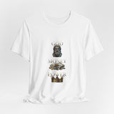 God Money Power- T-Shirt — Stacked Icons Graphic Tee