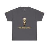 God · Money · Power Tee — GMP Gold Block Logo T-Shirt