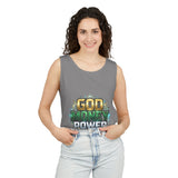 God Money Power Tank Top — Bold Faith & Hustle Graphic Tank