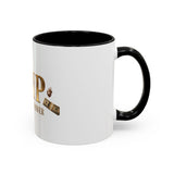 God Money Power (GMP) Accent Coffee Mug — Inspirational Religious Coffee Cup