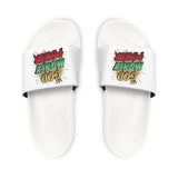 Slides - 'God Money Power' Graphic Men's Slide Sandals