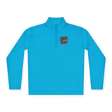 Quarter-Zip Pullover — “Put God First, Then Get The Money, Put Yourself In Power” Graphic Pullover