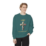 GMP Cross Sweatshirt — "God Money Power" Graphic Crewneck