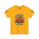 God Money Power- Pumpkin Halloween T-Shirt