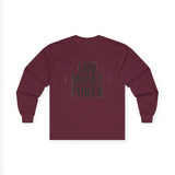 God Money Power Long Sleeve Tee
