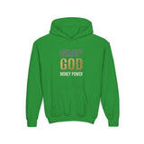 GMP GOD Youth Hoodie — "Money Power" Graphic Pullover
